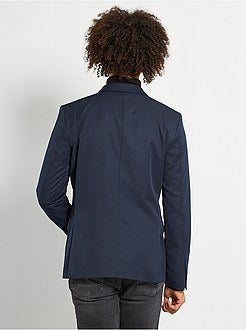 Casaco de fato slim em twill - Kiabi