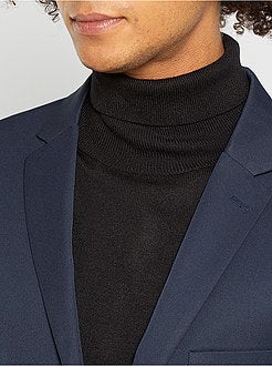 Casaco de fato slim em twill - Kiabi