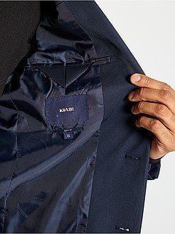 Casaco de fato slim em twill - Kiabi