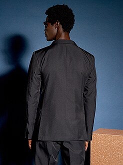 Casaco de fato slim em twill - Kiabi