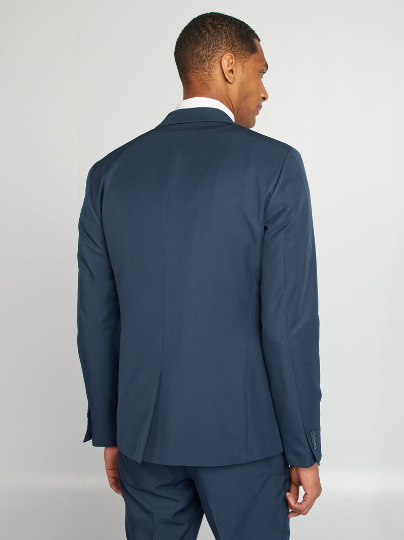 Casaco de fato slim fit AZUL - Kiabi