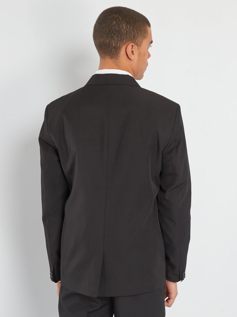 Casaco de fato slim fit Preto - Kiabi