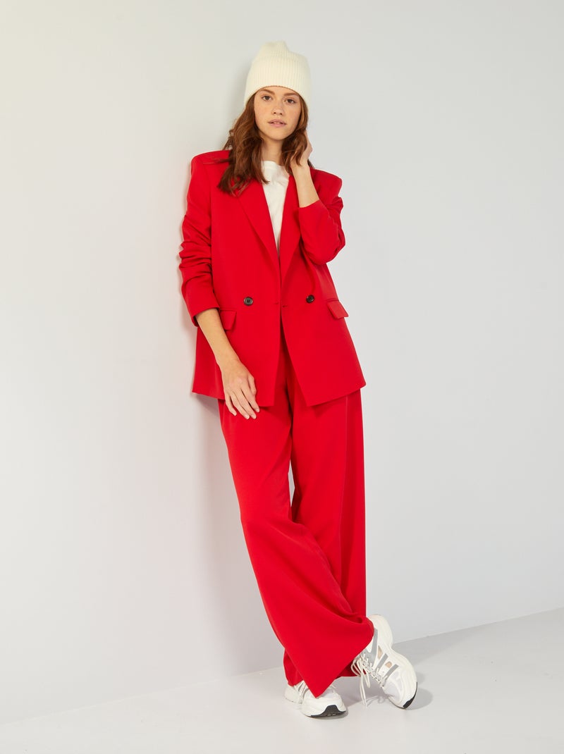 Casaco de fato VERMELHO - Kiabi