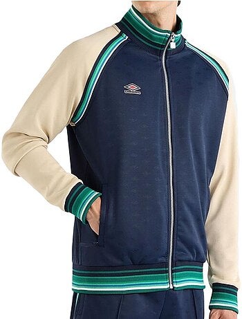 Casaco de Fecho para Homem Umbro Monogr Azul-Marinho/Bege