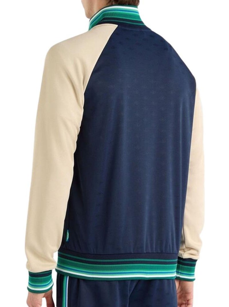Casaco de Fecho para Homem Umbro Monogr Azul-Marinho/Bege Azul-marinho - Kiabi