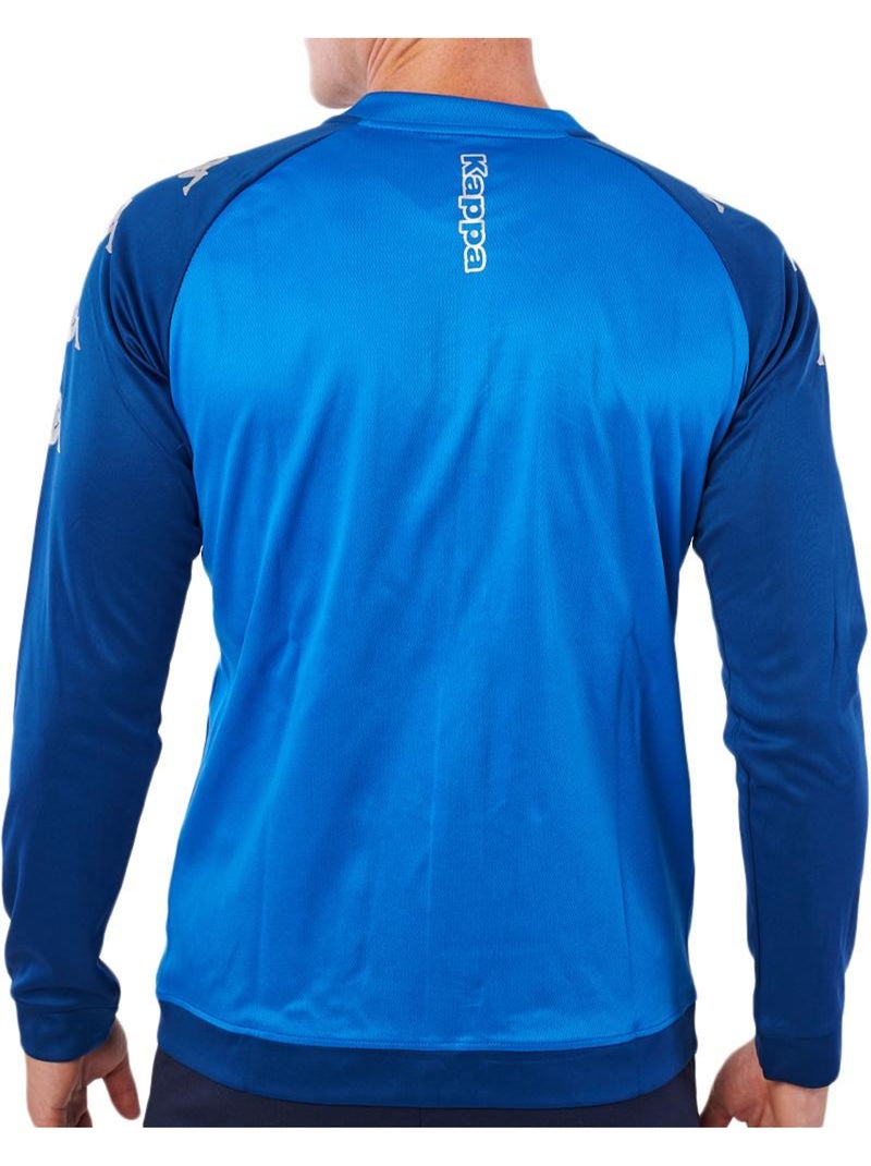 Casaco de futebol kappa verone para homem azul/azul escuro Azul Azul-marinho Branco - Kiabi
