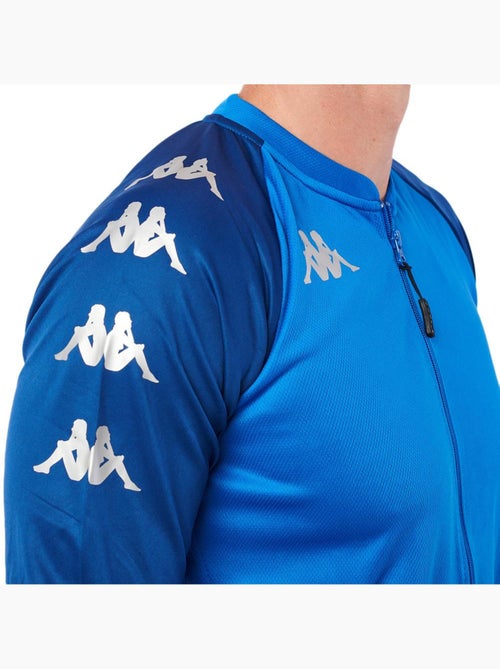 Casaco de futebol kappa verone para homem azul/azul escuro - Kiabi