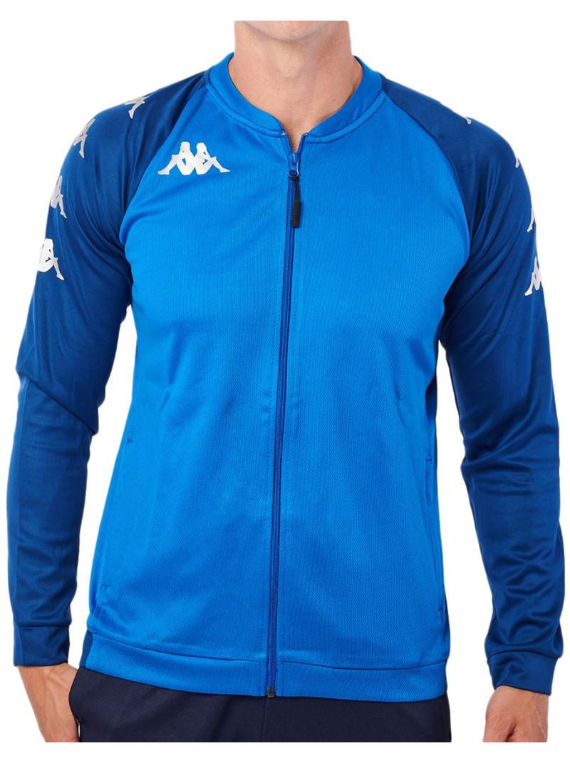 Casaco de futebol kappa verone para homem azul/azul escuro Azul - Kiabi
