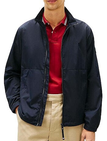Casaco de ganga azul-marinho tommy hilfiger para homem