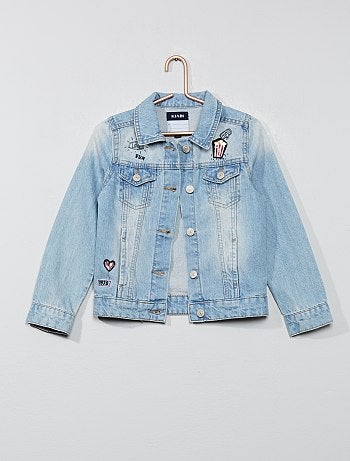 Menina 3-12 anos - Casaco de ganga - Kiabi