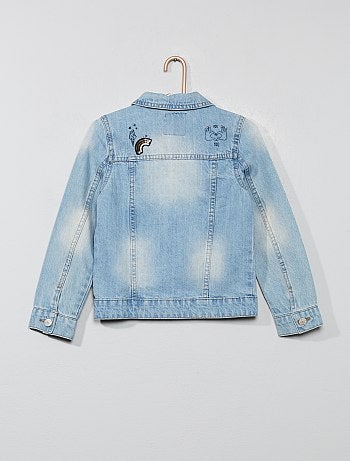 Menina 3-12 anos - Casaco de ganga - Kiabi