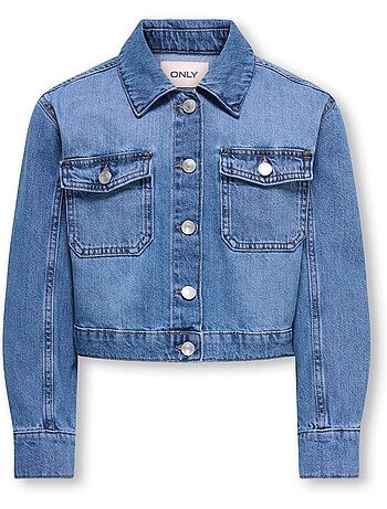 Casaco de Ganga Azul para Menina Kids ONLY Koglumi