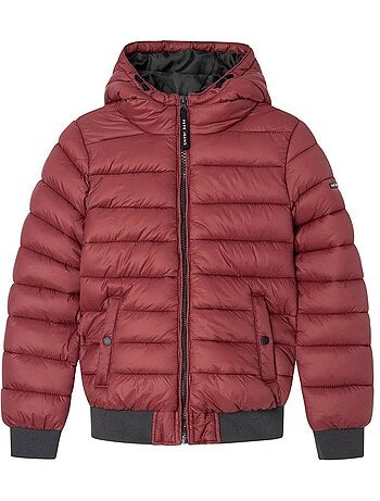 Casaco de ganga bordeaux para menino pepe jeans alexander