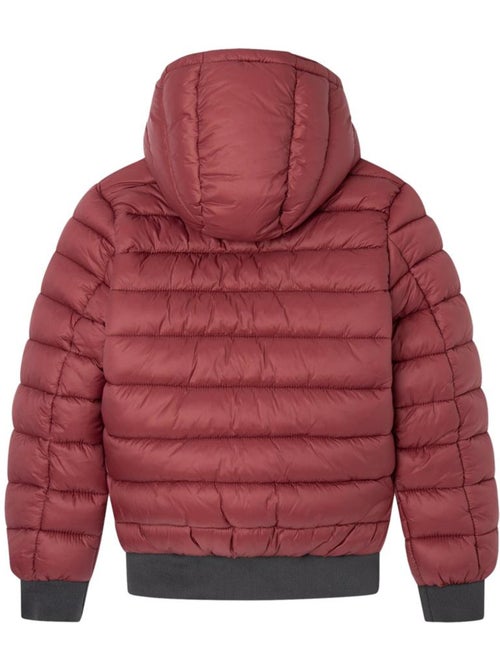 Casaco de Ganga Bordeaux para Menino Pepe Jeans Alexander - Kiabi Casaco de Ganga Bordeaux para Menino Pepe Jeans Alexander - Kiabi