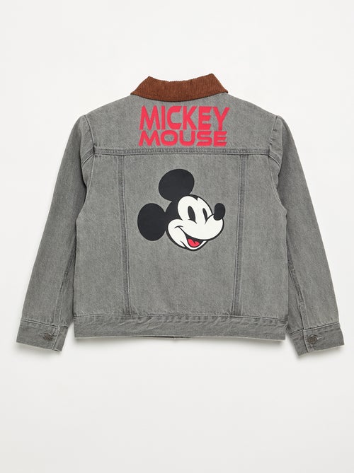 Casaco de ganga 'Disney' 'Mickey' de manga comprida - Kiabi
