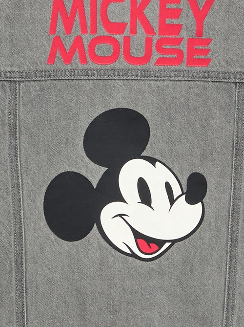 Casaco de ganga 'Disney' 'Mickey' de manga comprida - Kiabi