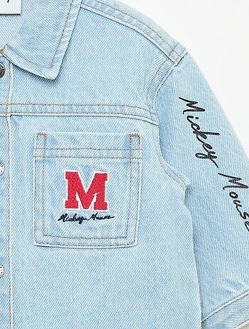 Casaco de ganga estampado 'Disney'