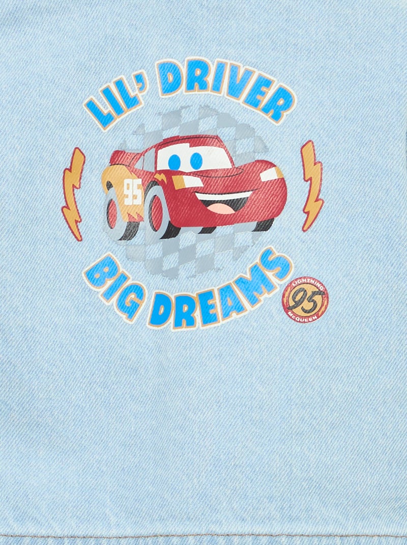 Casaco de ganga estampado 'Disney' Azul - Kiabi