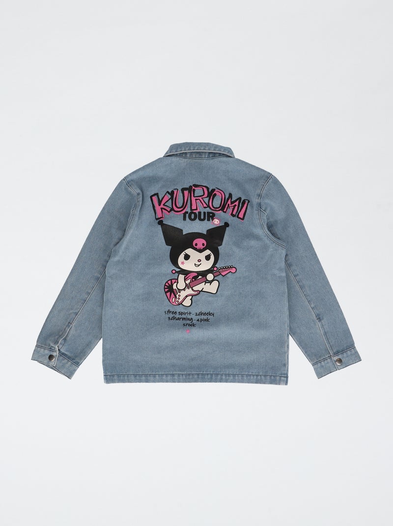 Casaco de ganga 'Hello Kitty' Azul - Kiabi
