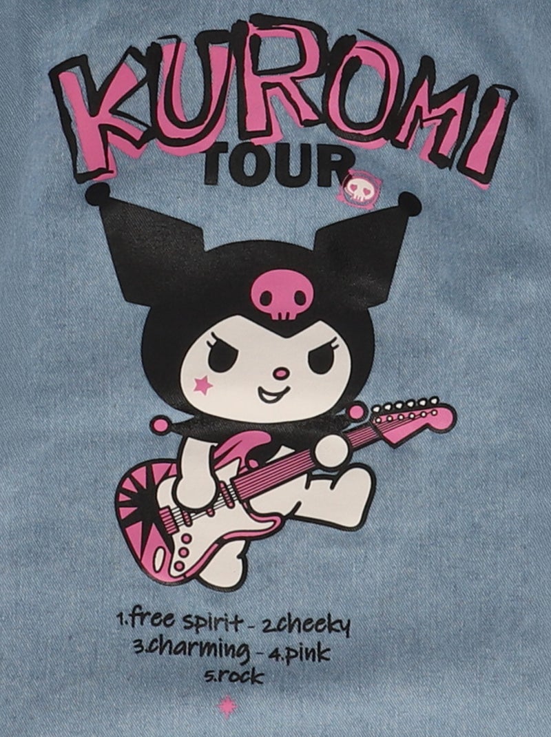 Casaco de ganga 'Hello Kitty' Azul - Kiabi