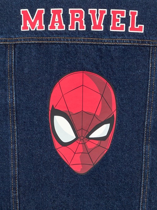 Casaco de ganga 'Marvel' 'Homem-Aranha' com gola contrastante - Kiabi