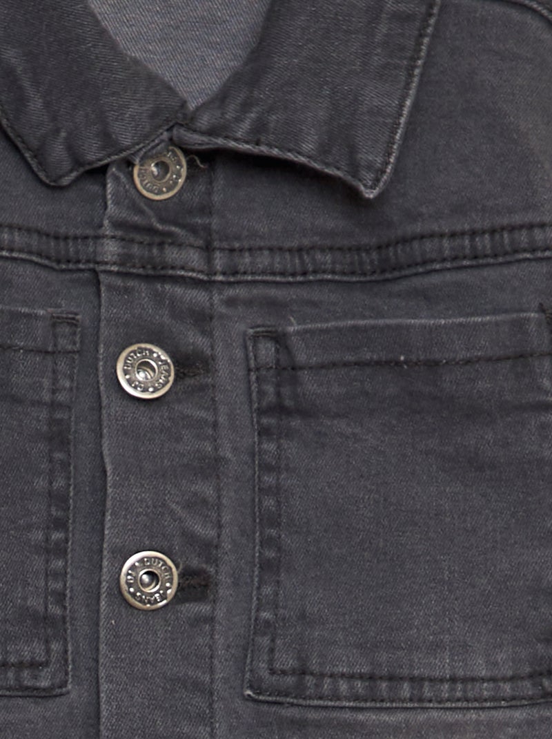 Casaco de ganga PRETO - Kiabi