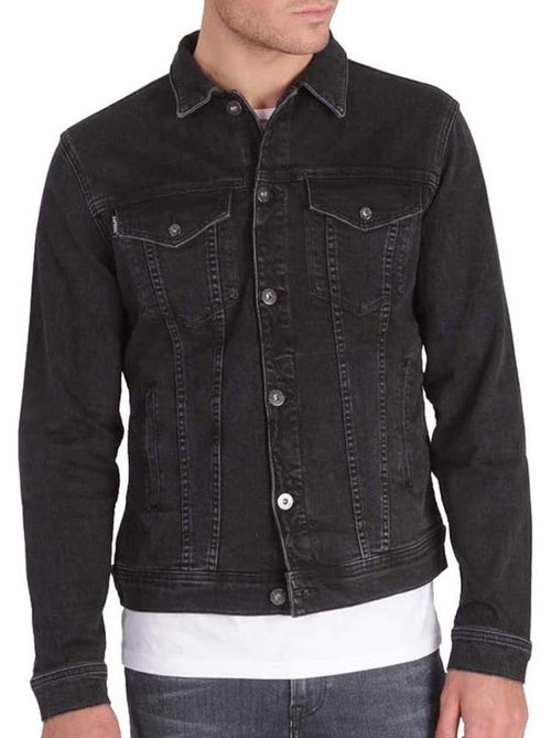 Casaco de ganga preto para homem kaporal blunth - Kiabi Casaco de ganga preto para homem kaporal blunth - Kiabi