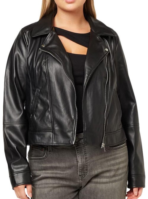 Casaco de Ganga Preto para Mulher Vero Moda Curve Bellaanna - Kiabi Casaco de Ganga Preto para Mulher Vero Moda Curve Bellaanna - Kiabi