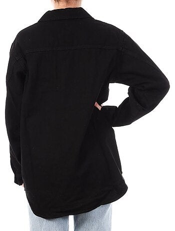Casaco de Ganga Preto para Mulher Vero Moda Kirsa