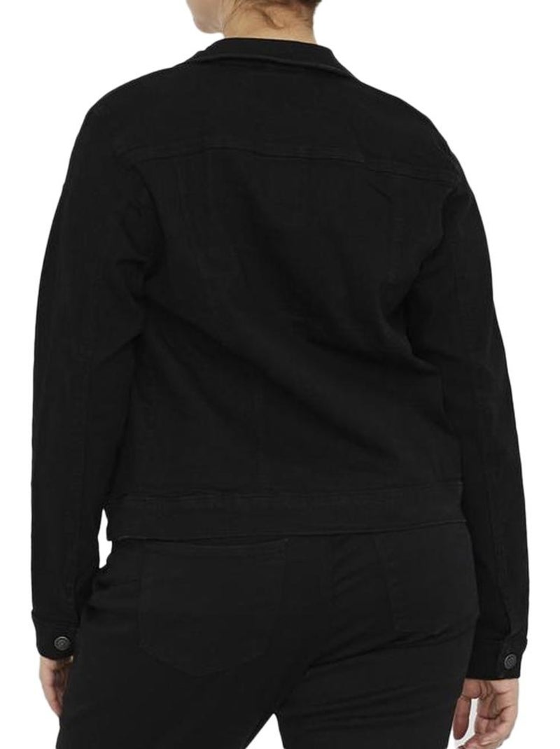 Casaco de Ganga Preto Vero Moda Runa para Mulher Preto - Kiabi