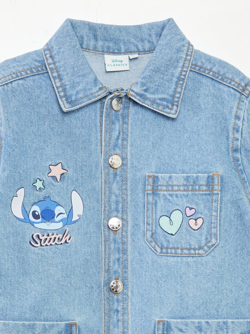 Casaco de ganga 'Stitch' 'Disney' AZUL - Kiabi