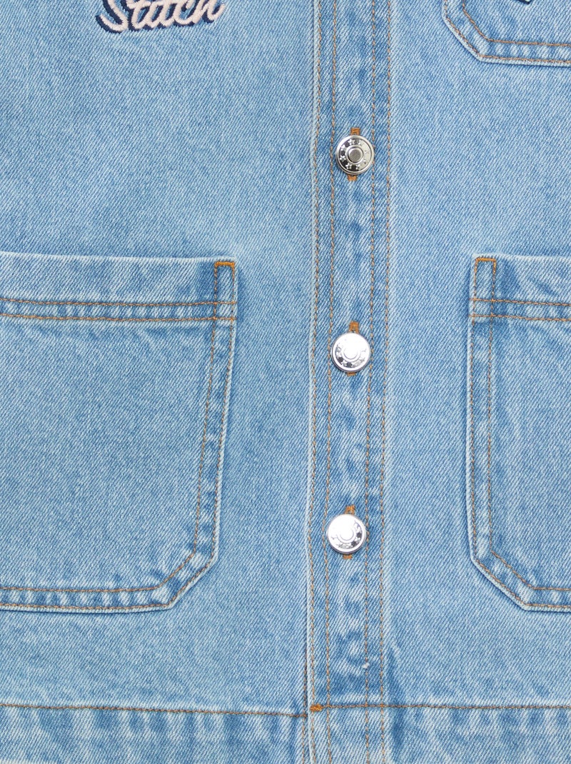 Casaco de ganga 'Stitch' 'Disney' AZUL - Kiabi