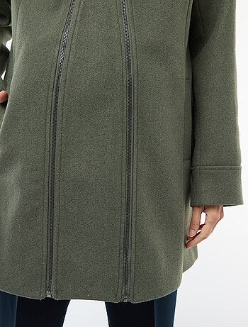 Casaco de grávida de lã