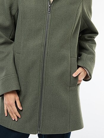 Casaco de grávida de lã