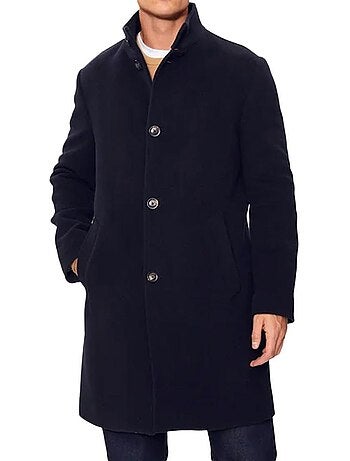 Casaco de Homem Tommy Hilfiger Azul-Marinho com Gola