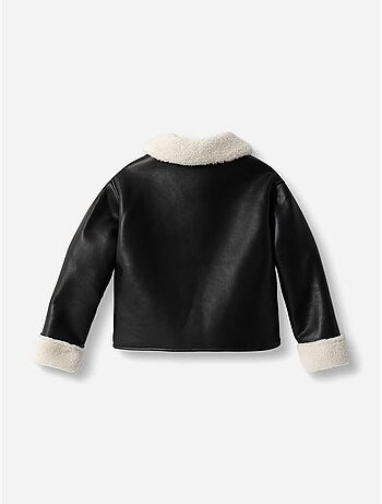 Casaco de imitação de couro - guess kids