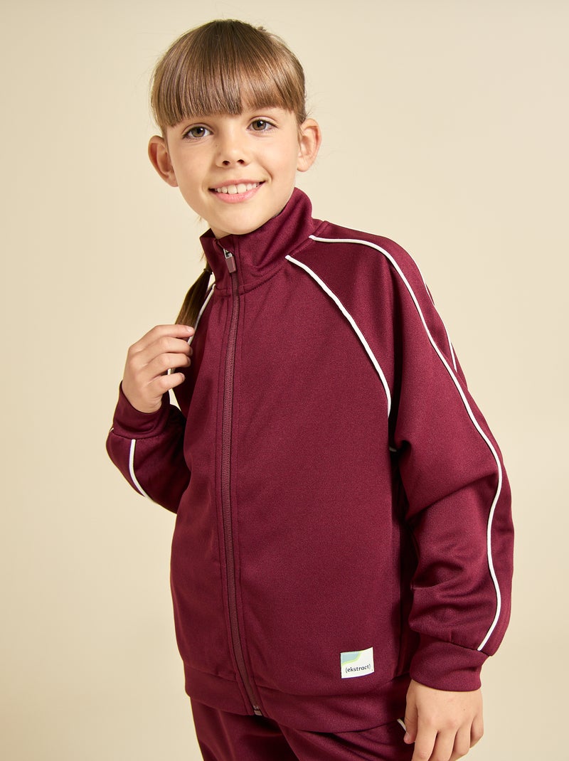 Casaco de jogging (ekstract) Vermelho - Kiabi