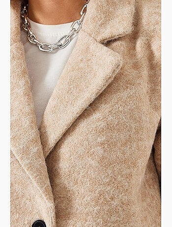 Casaco de lã oversized lucci