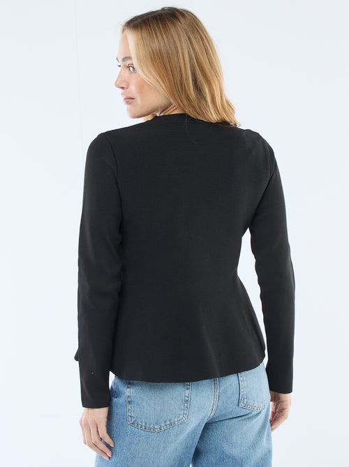 Casaco de malha com botões de estrelas - Kiabi