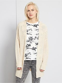 Casaco de malha de fantasia - Kiabi