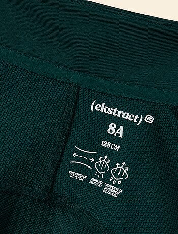 Ekstract - Casaco de malha desportivo com gola alta com fecho