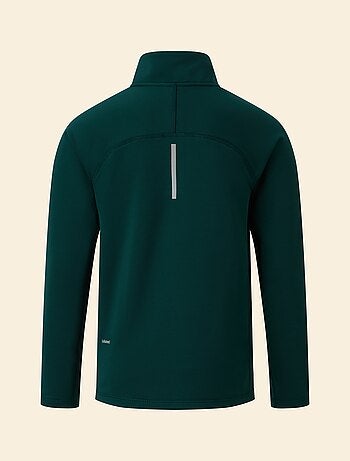 Ekstract - Casaco de malha desportivo com gola alta com fecho