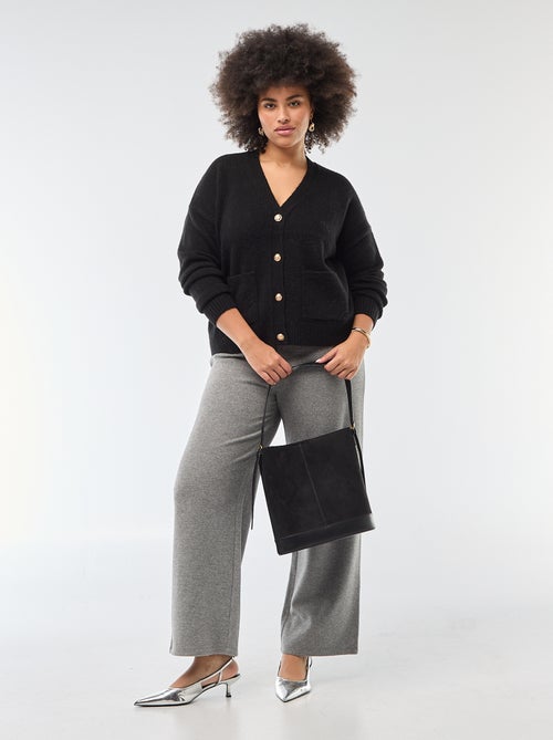 Casaco de malha grossa - Kiabi