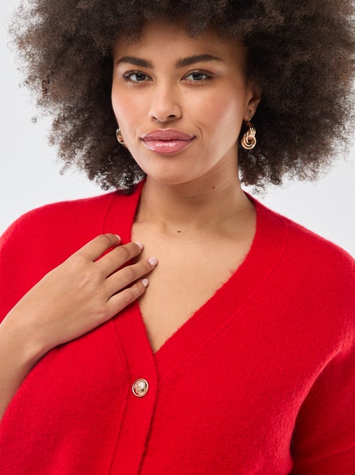 Casaco de malha grossa - Kiabi