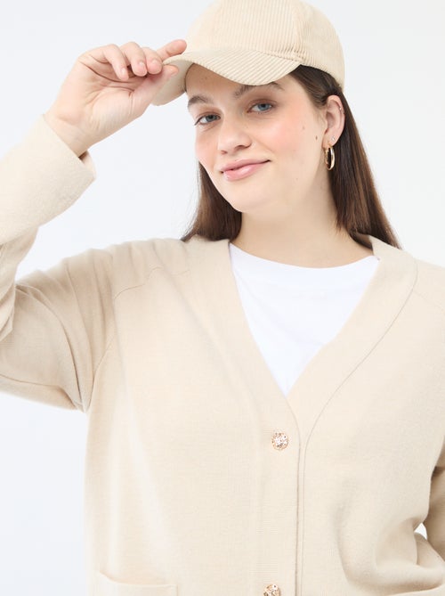 Casaco de malha macia - Kiabi