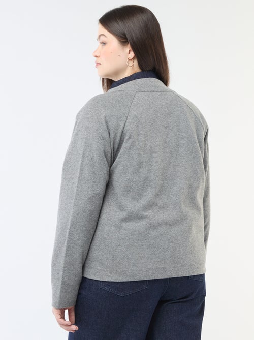 Casaco de malha macia - Kiabi