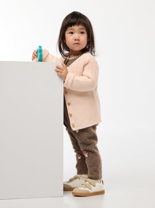 Casaco de malha mousse - Kiabi