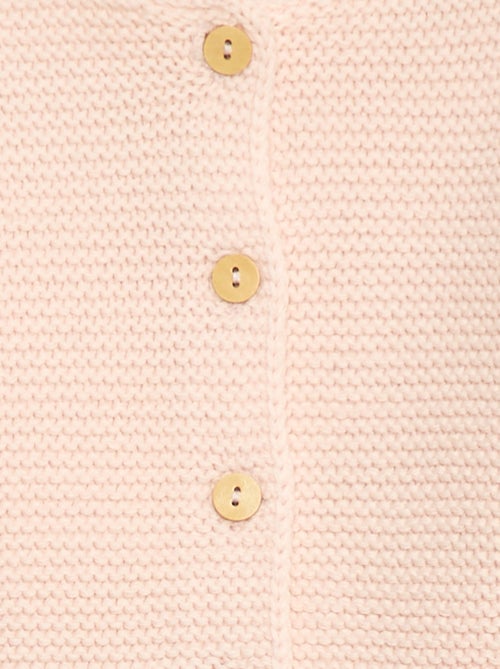 Casaco de malha mousse - Kiabi