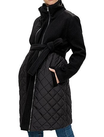 Casaco de Maternidade Preto Mamalicious Mix para Mulher