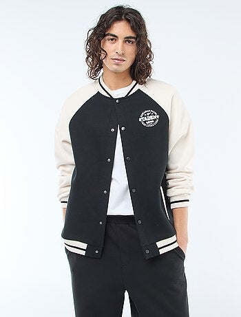 Casaco de Moletom Estilo Americano